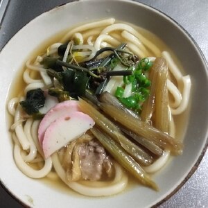 旬の味！山菜うどん